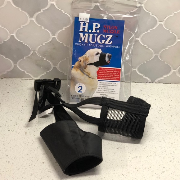 dog grooming muzzle set